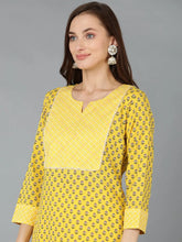 Women Cotton Floral Printed Kurta Palazzos-VKSKD1203A